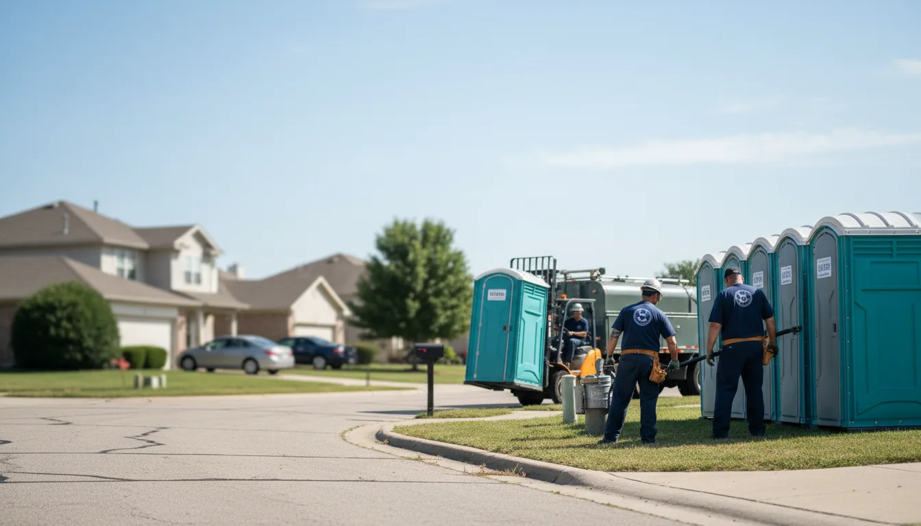 Porta Potty Rental in Jbsa Ft Sam Houston, TX near me